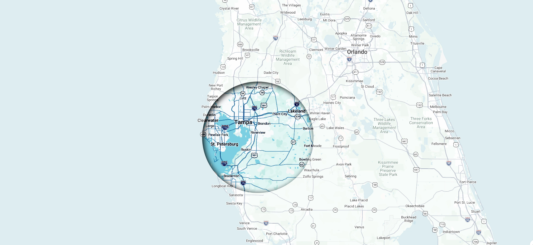 map full screen
